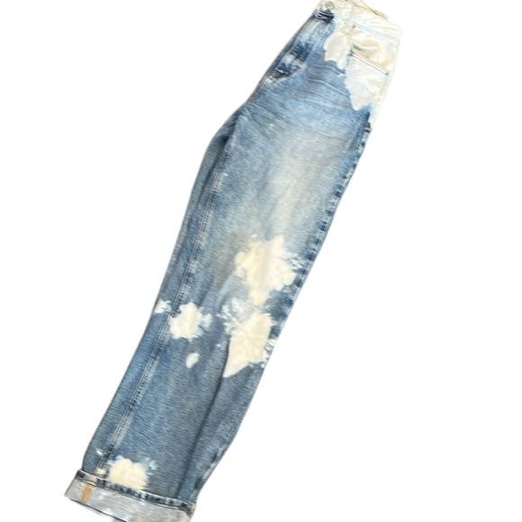 PACSUN 90’s Boyfriend Jeans Woman’s Size 27 High Rise Acid Bleached - Picture 3 of 6